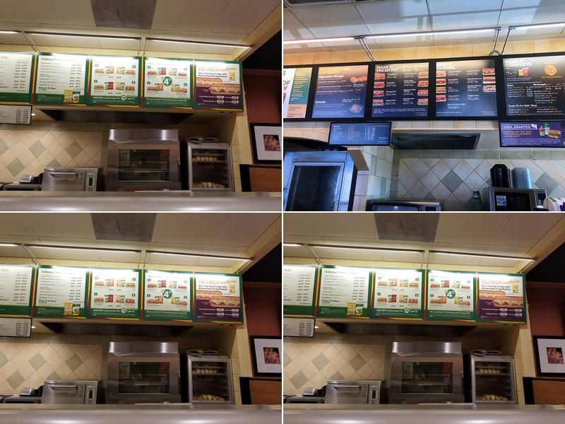 Subway Menu