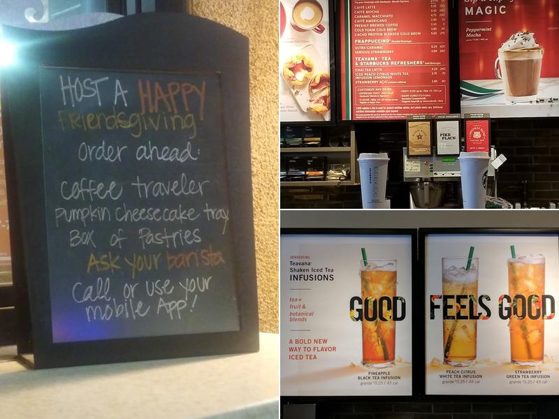 Starbucks Menu