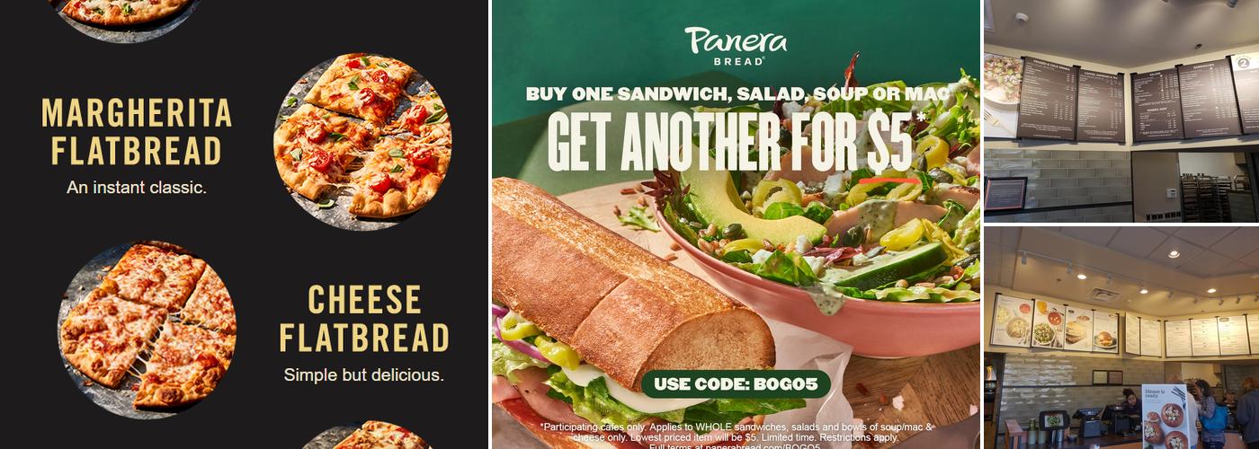 Panera Bread Menu