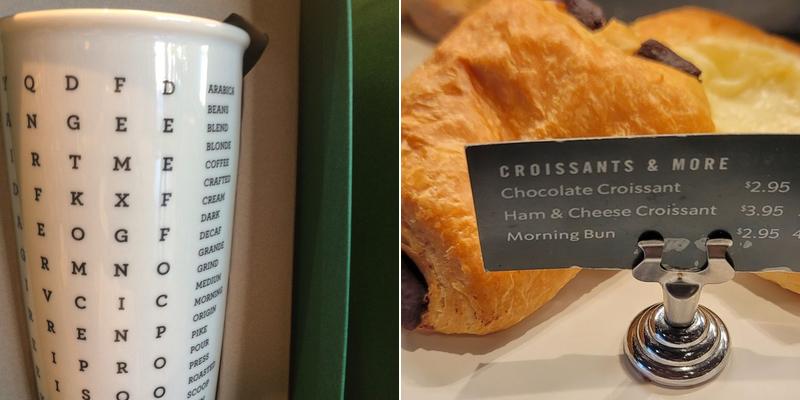 Starbucks Menu