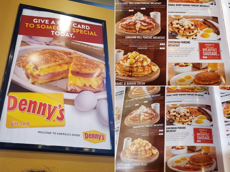 Denny's Menu