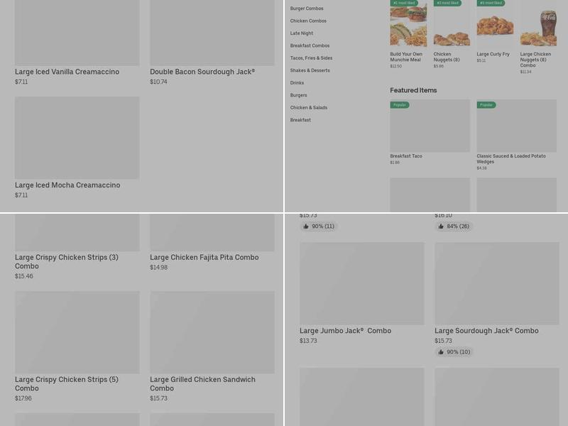 Jack In The Box Menu