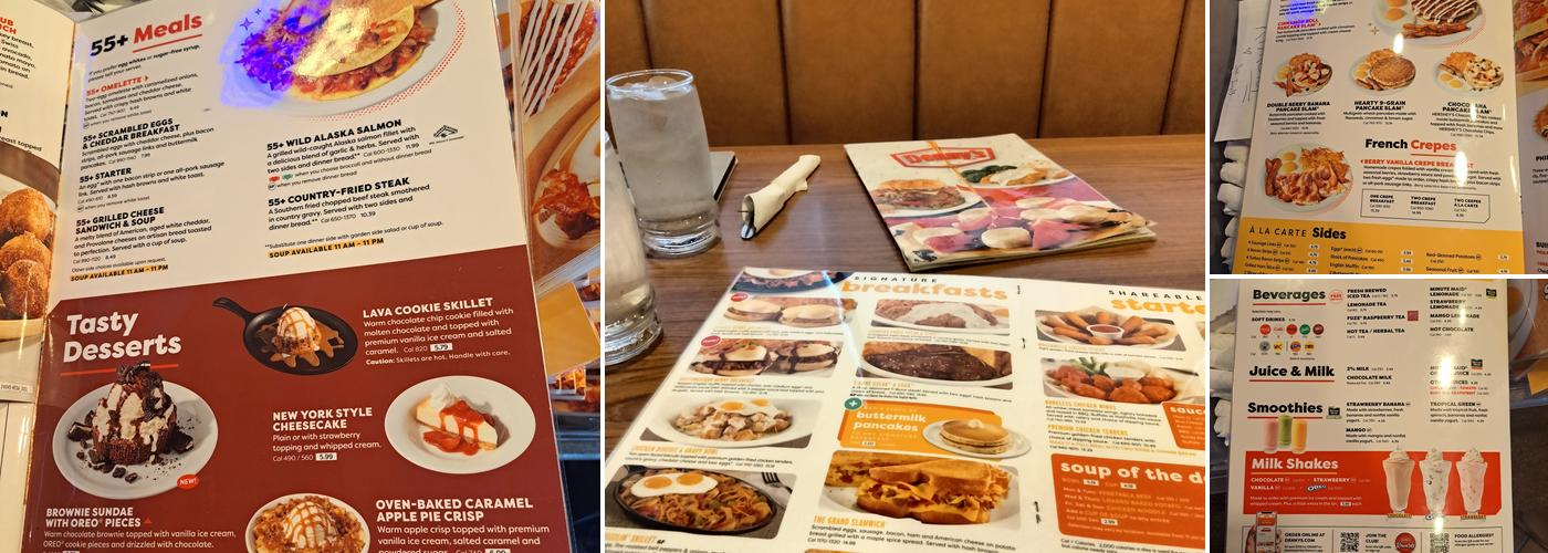 Denny's Menu