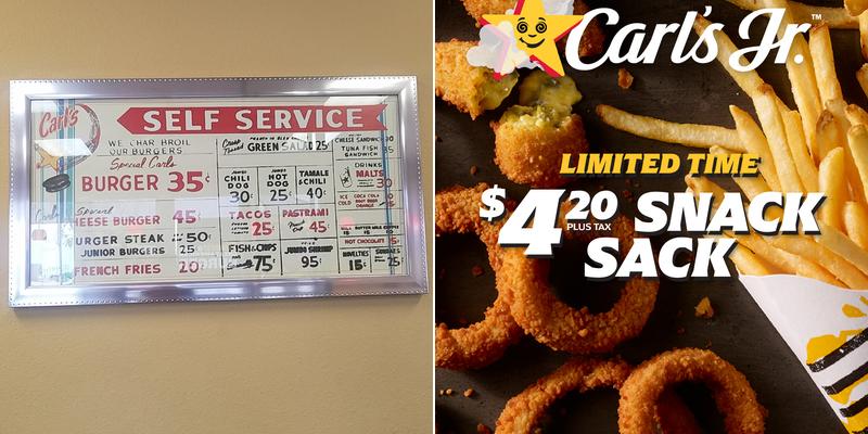 Carl’s Jr. Menu