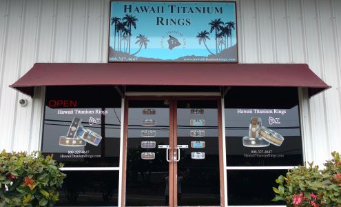 Hawaii Titanium Rings