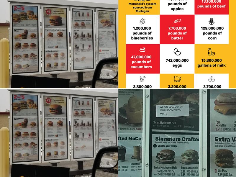 McDonald's Menu