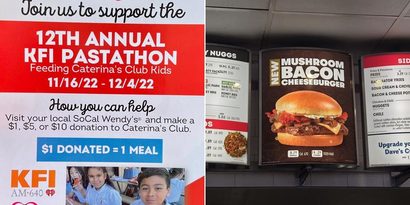 Wendy's Menu