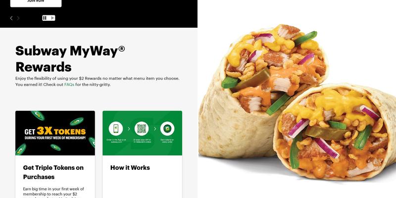 Subway Menu