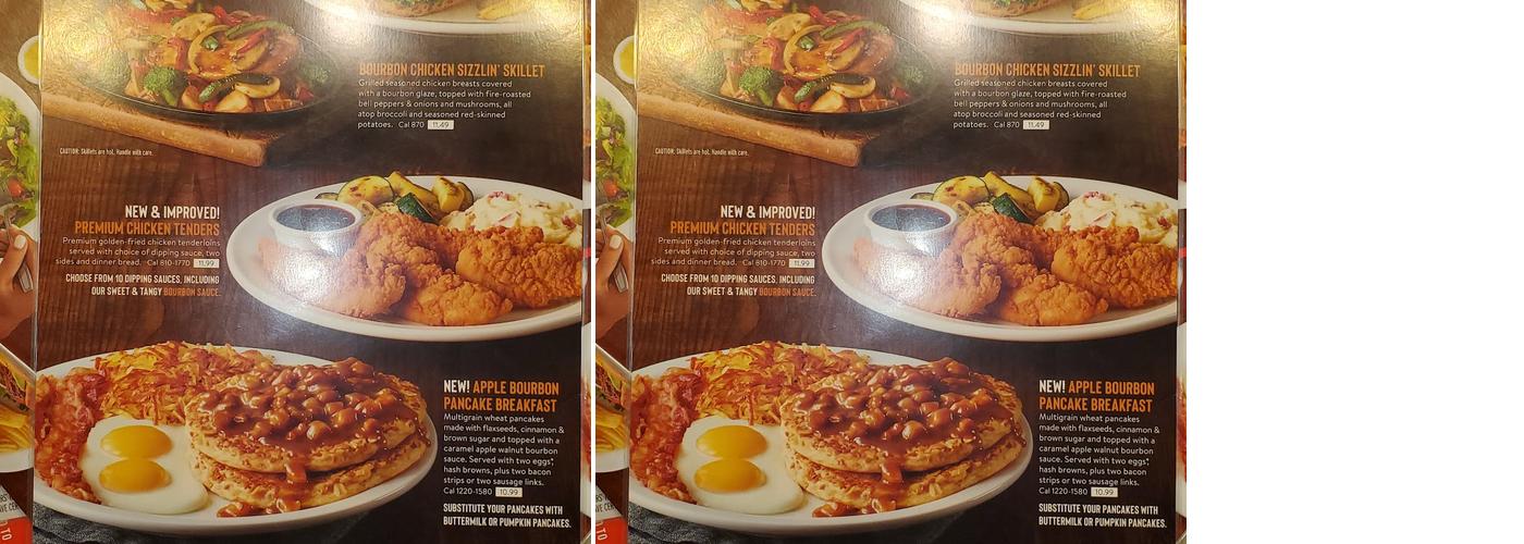 Denny's Menu