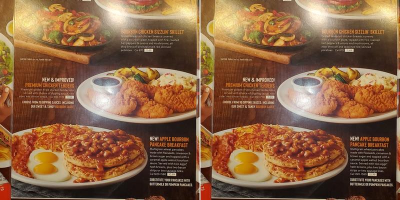 Denny's Menu