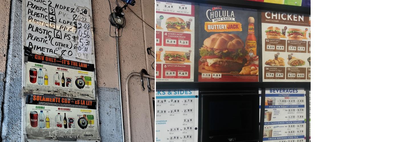 Jack In The Box Menu