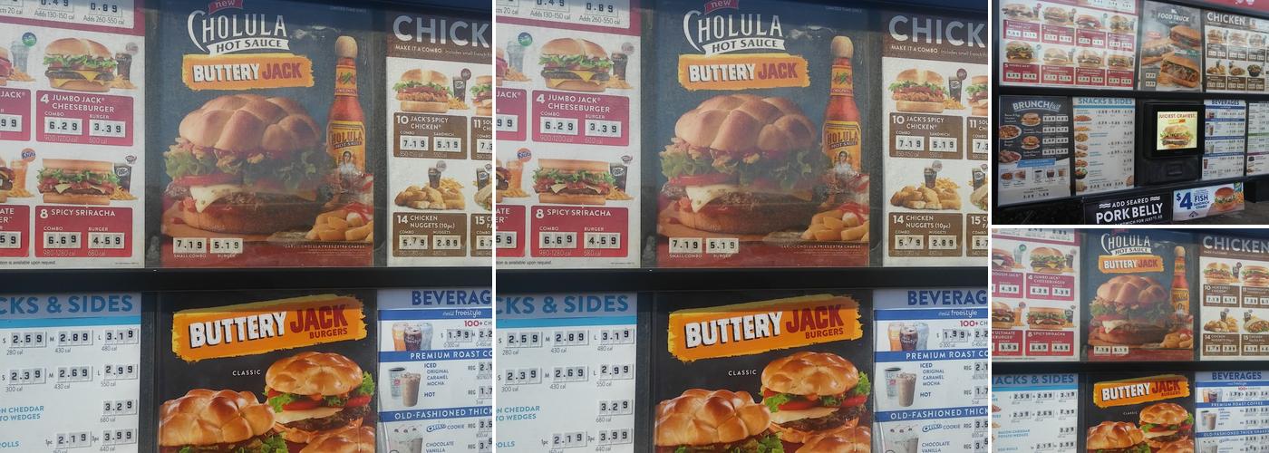 Jack In The Box Menu