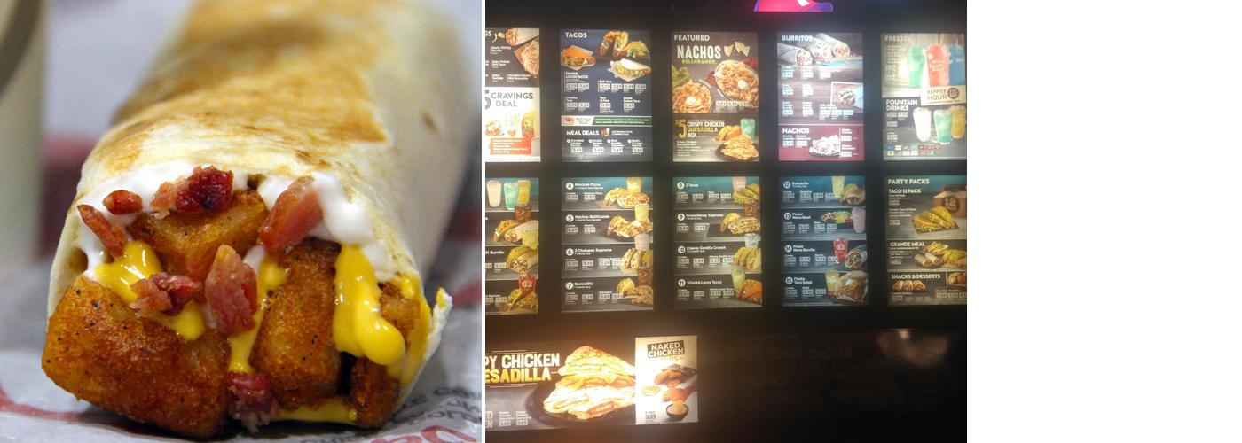 Taco Bell Menu