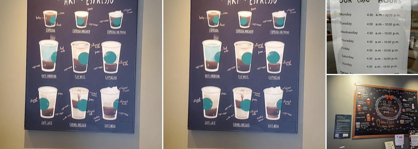 Starbucks Menu