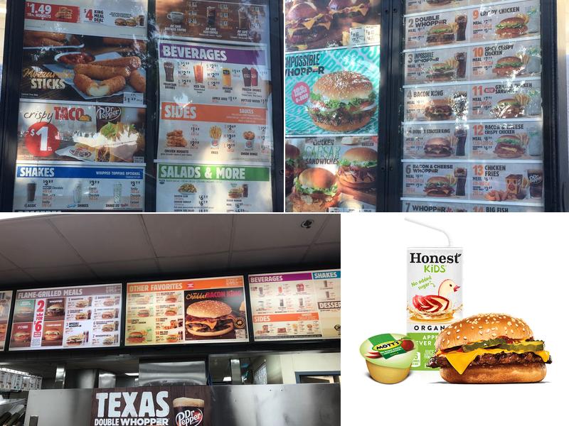 Burger King Menu