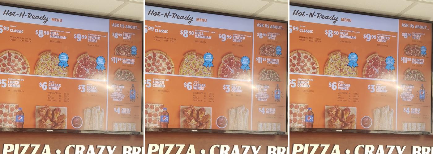 Little Caesars Pizza Menu