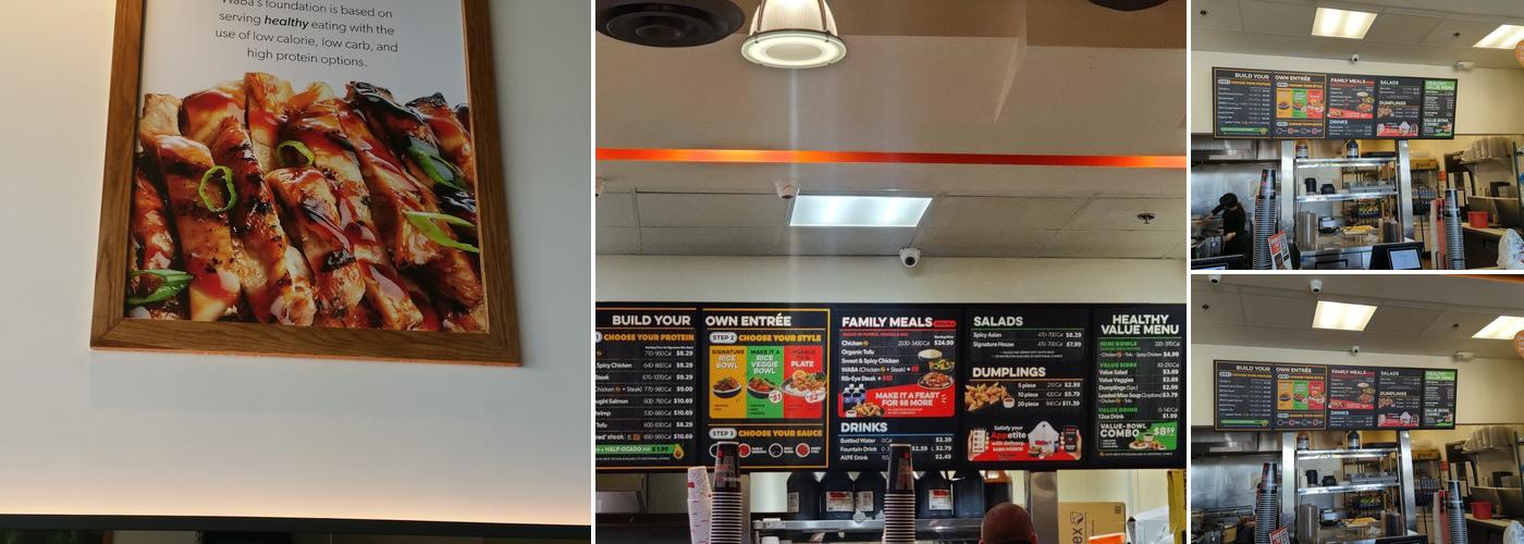 WaBa Grill Menu