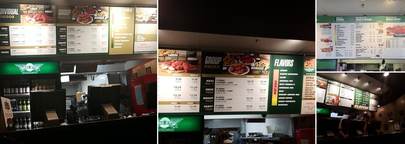Wingstop Menu