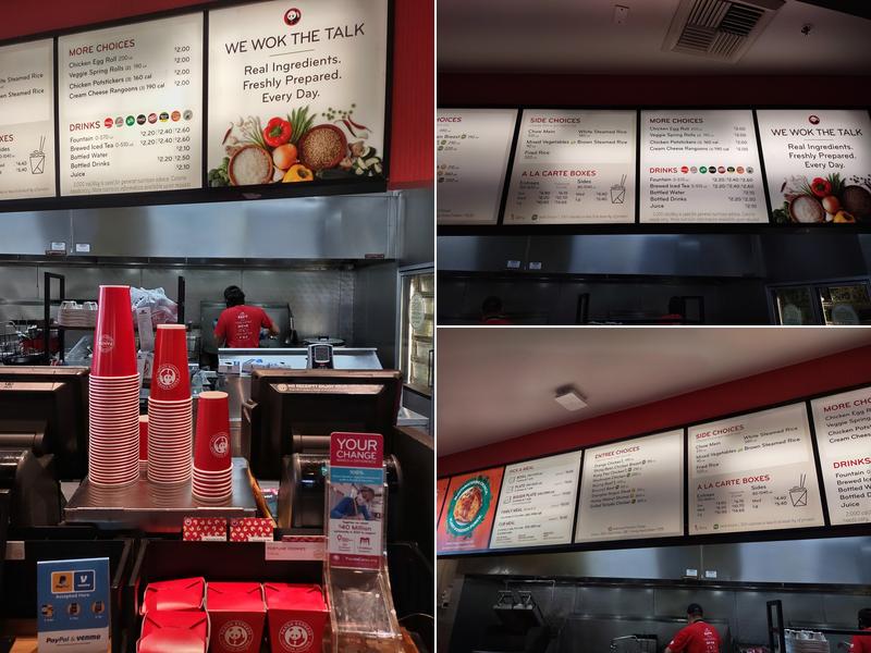 Panda Express Menu