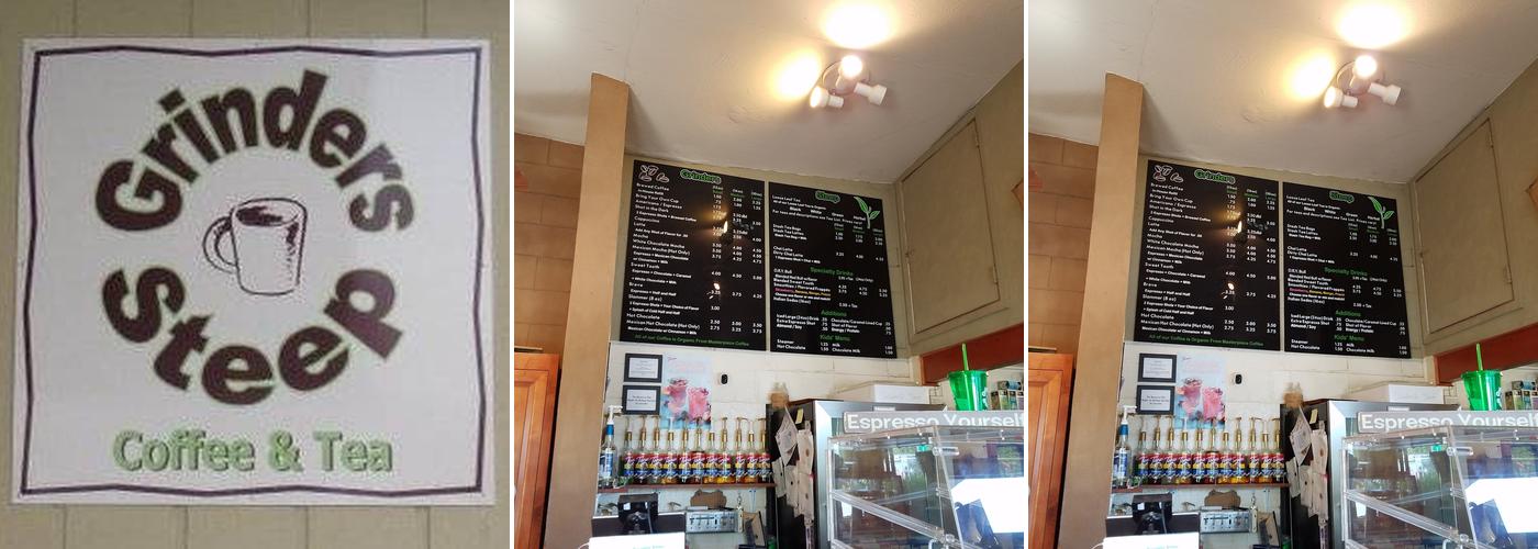 Grinders Steep Menu