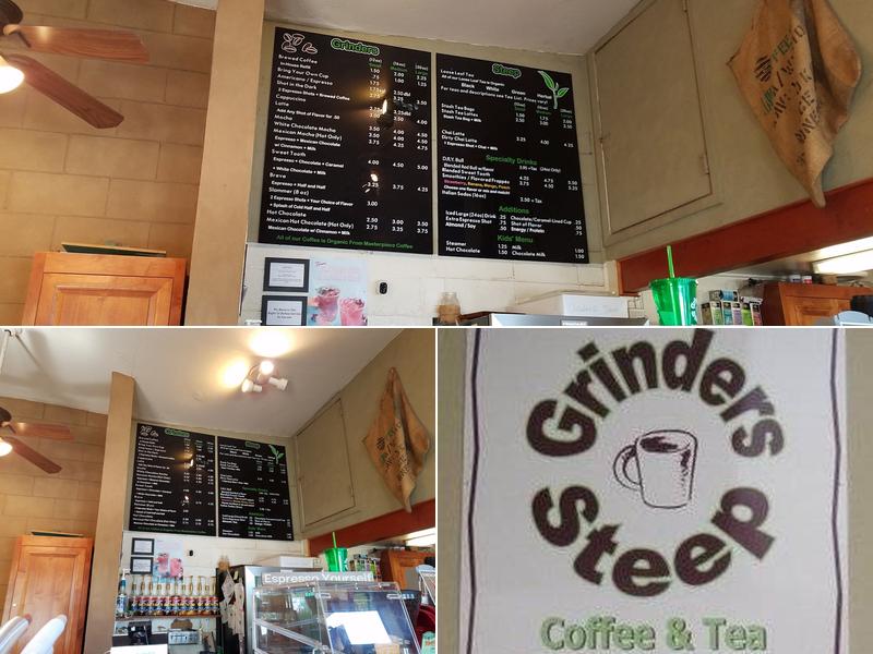 Grinders Steep Menu