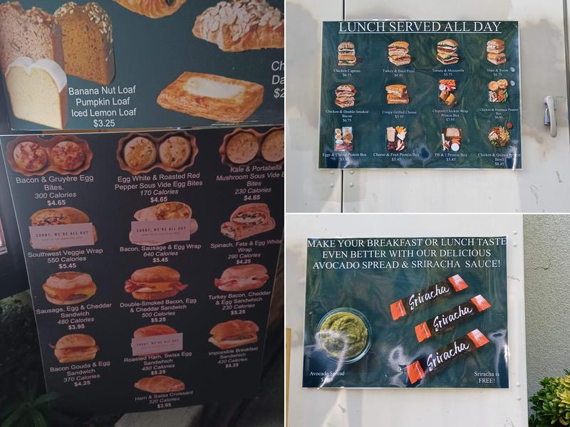 Starbucks Menu