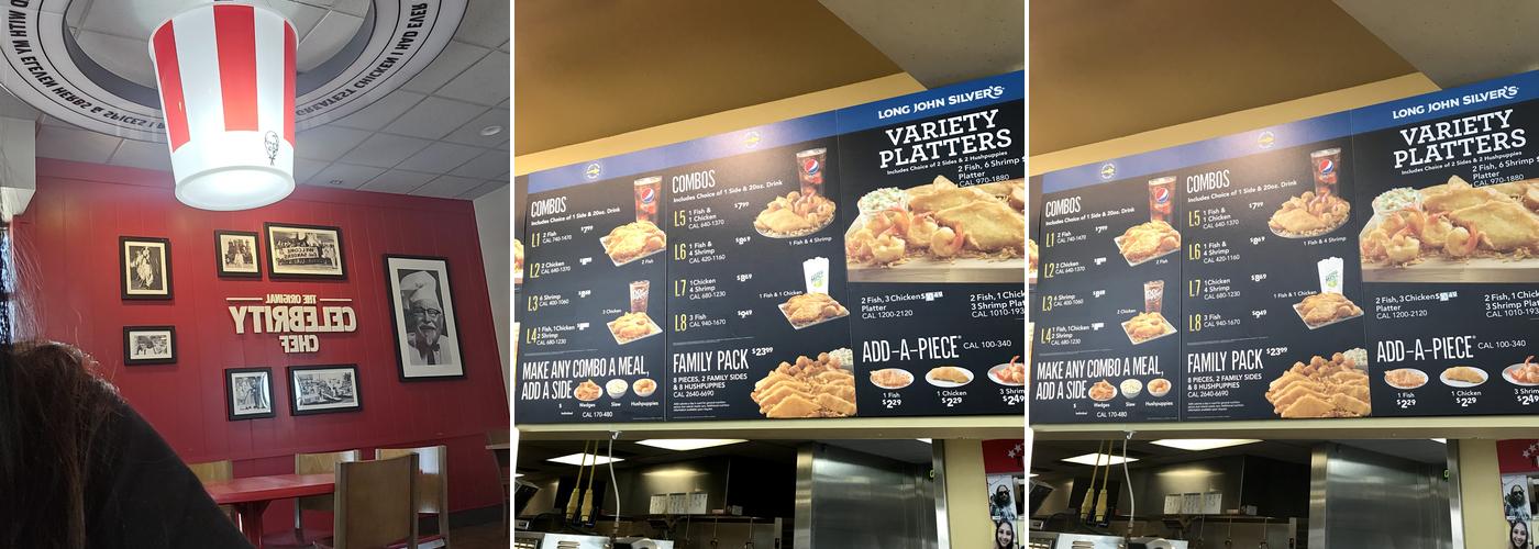KFC Menu