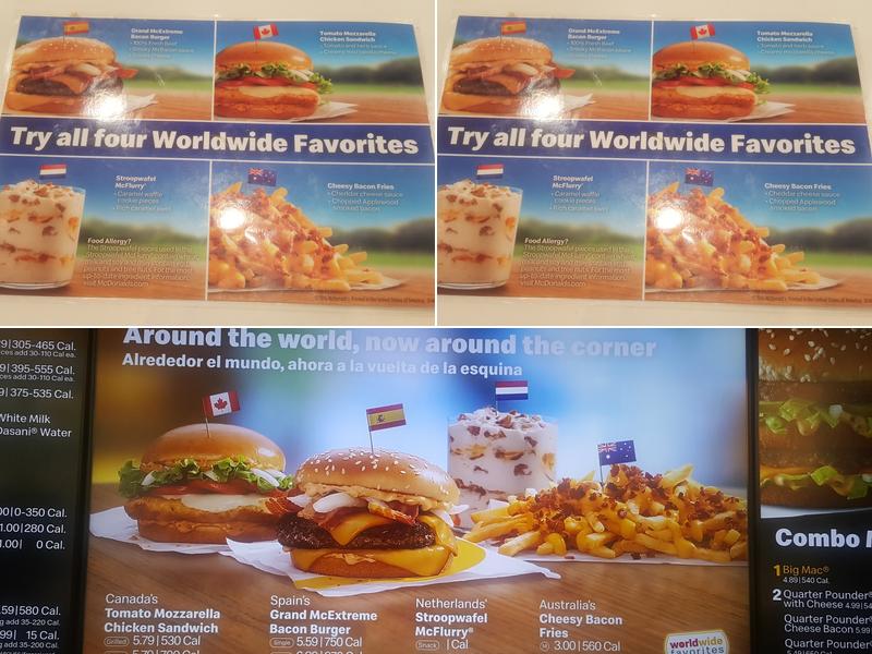 McDonald's Menu
