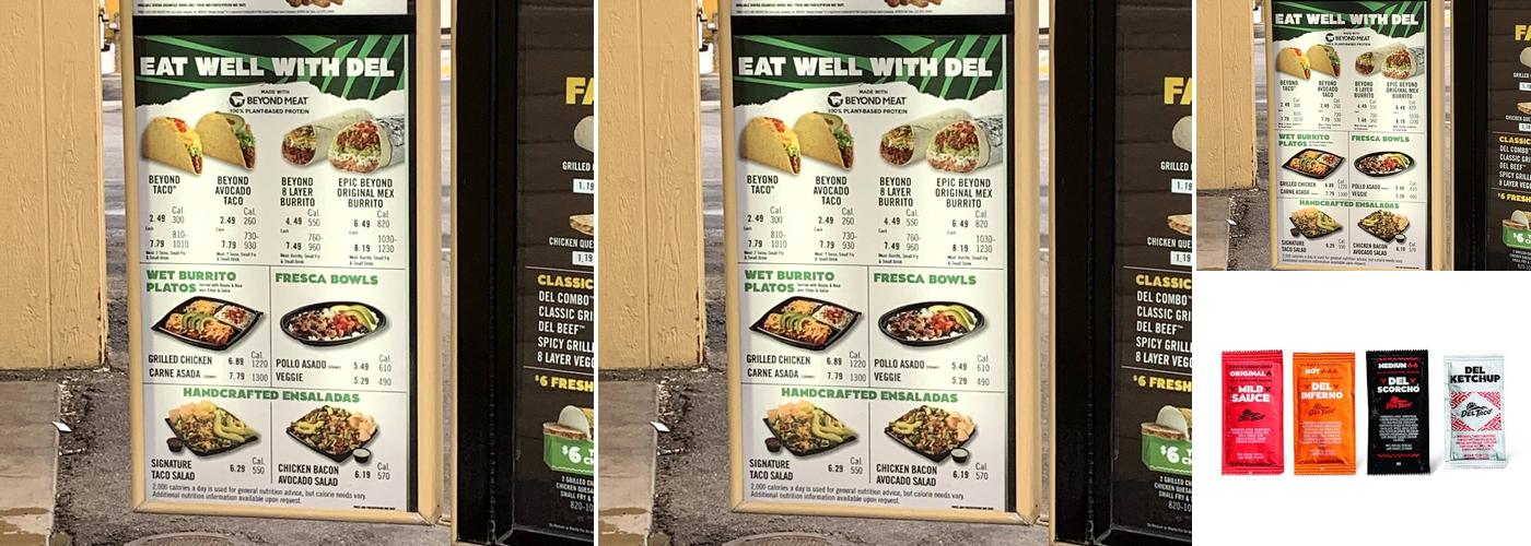 Del Taco Menu