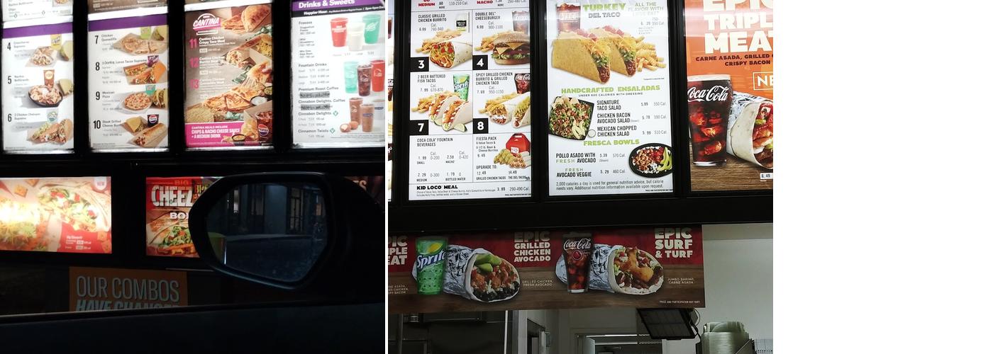 Taco Bell Menu