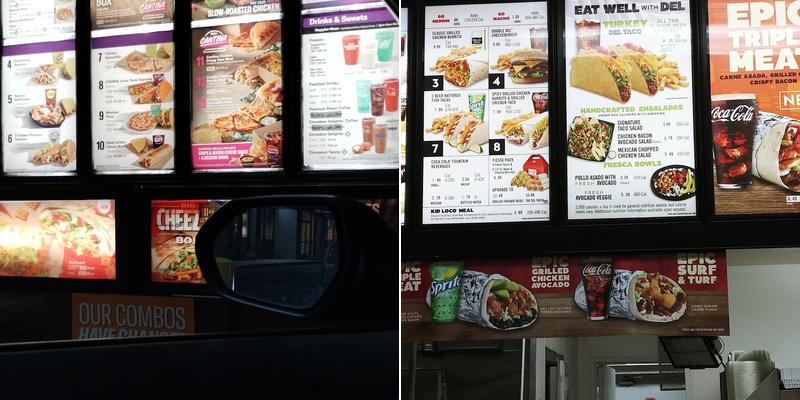 Taco Bell Menu