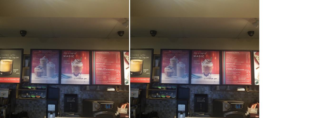 Starbucks Coffee Company Menu