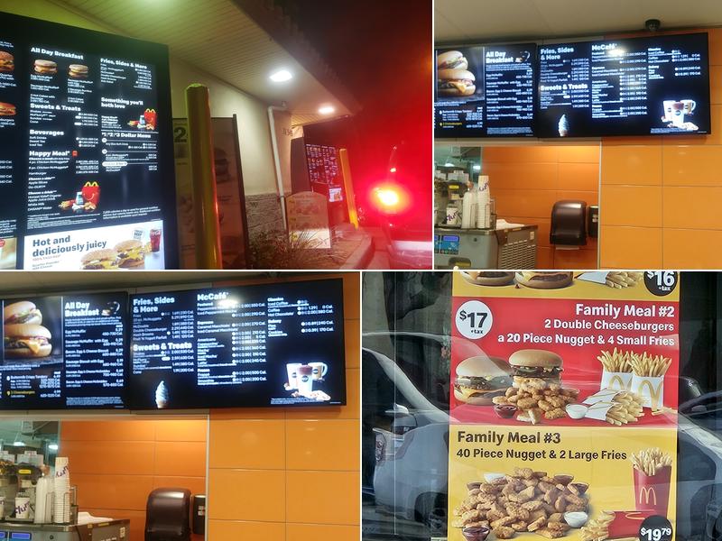 McDonald's Menu