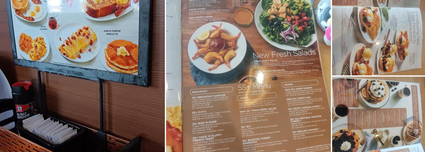 IHOP Menu