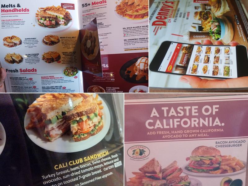 Denny's Menu