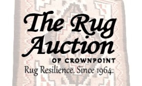 Crownpoint rug auction Crownpoint