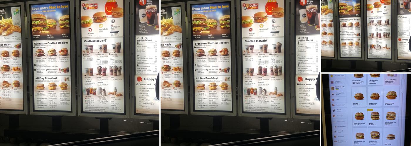McDonald's Menu