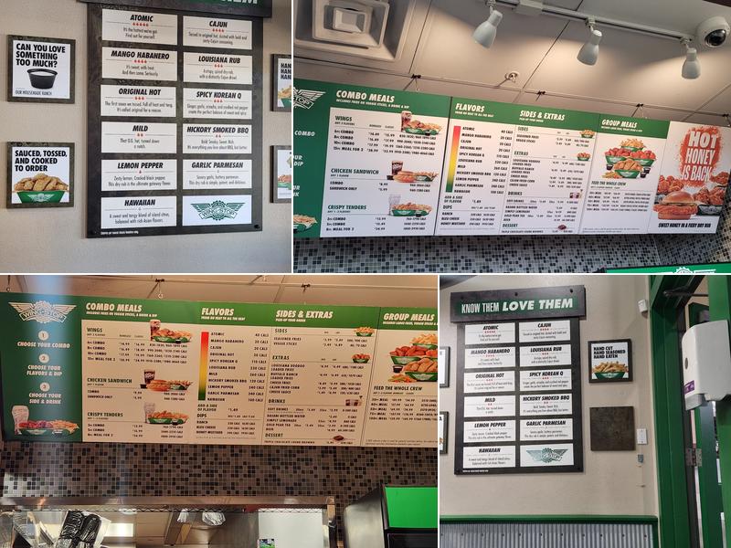 Wingstop Menu