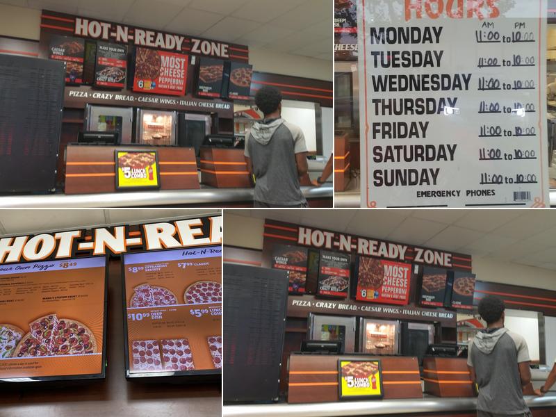 Little Caesars Pizza Menu