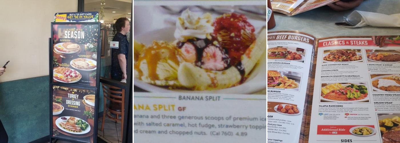 Denny's Menu
