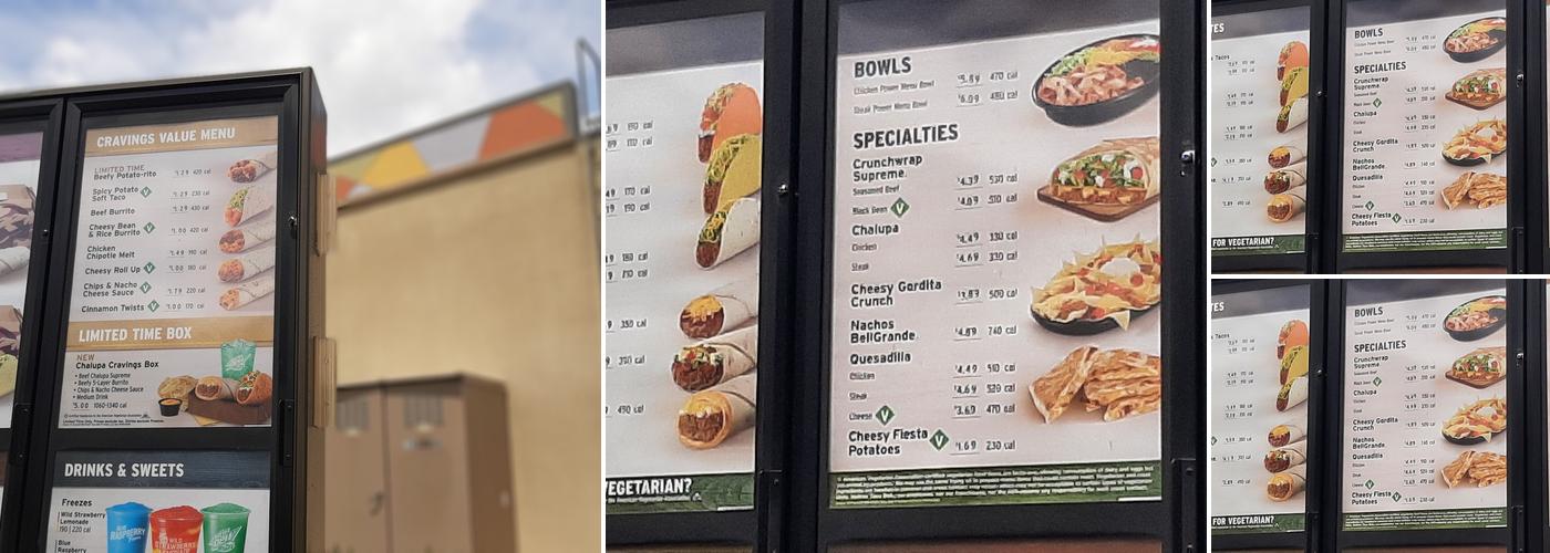 Taco Bell Menu