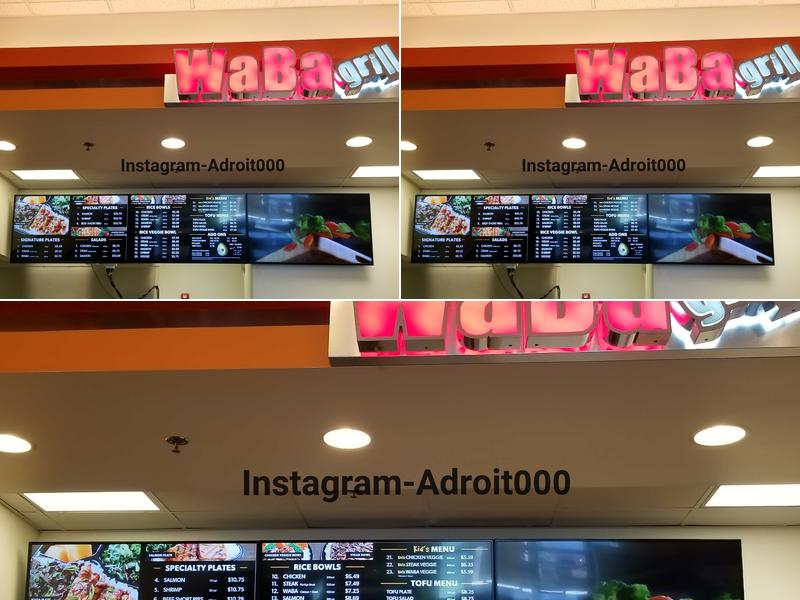WaBa Grill Menu