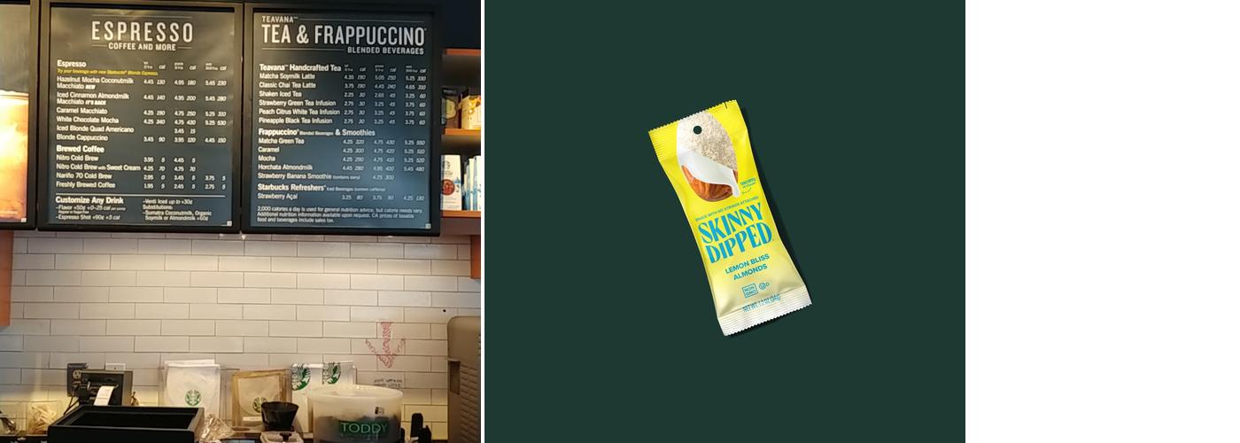Starbucks Menu