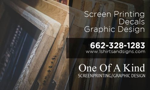 One of a Kind Screenprinting/Graphic Design