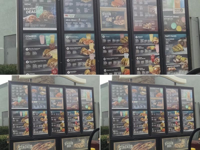Taco Bell Menu