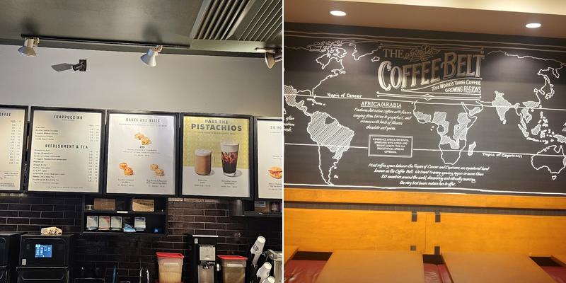 Starbucks Coffee Company Menu