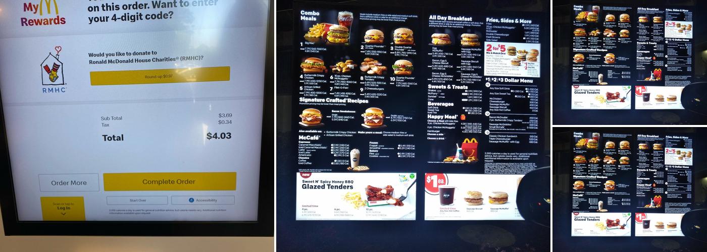 McDonald's Menu