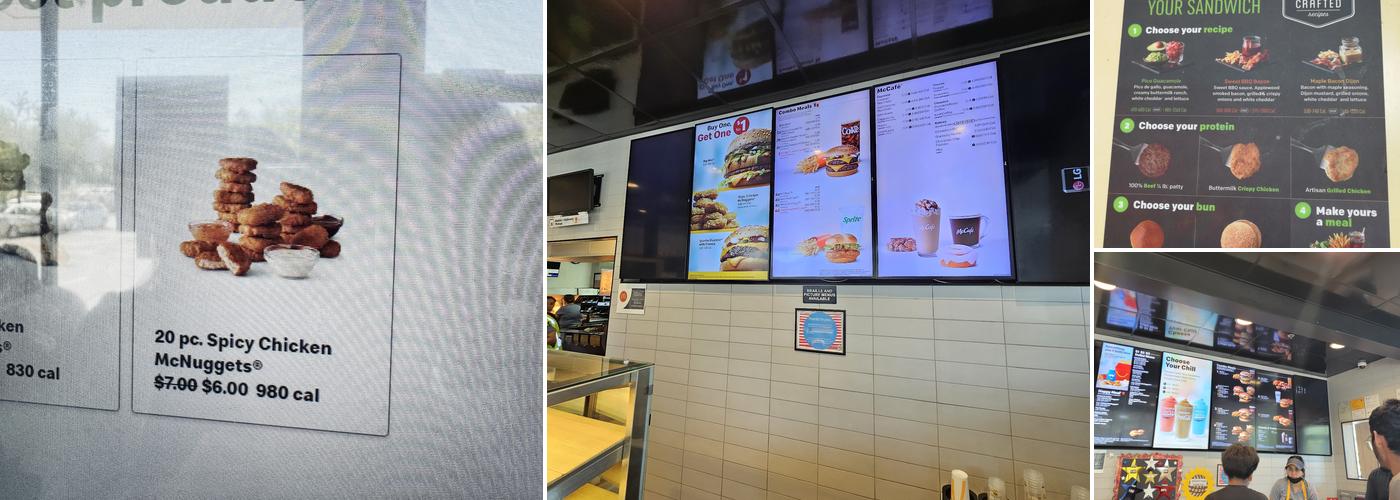 McDonald's Menu