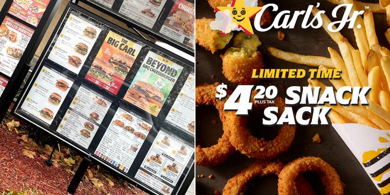 Carl’s Jr. Menu
