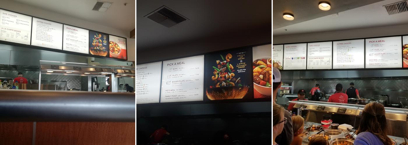 Panda Express Menu